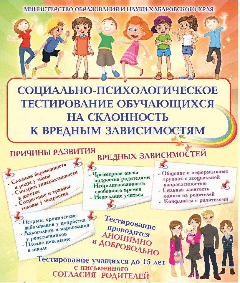 Cоциально-психологическое тестирование обучающихся